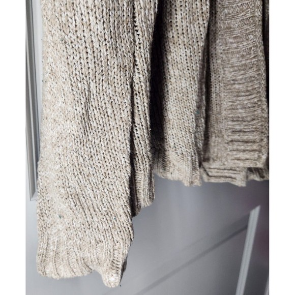 White Stag Women's Plus Size 2XL One Button Beige Long Sleeve Cardigan XXL LARGE - Picture 5 of 8